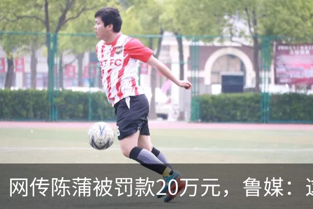 网传陈蒲被罚款20万元，鲁媒：这一消息实属无中生有